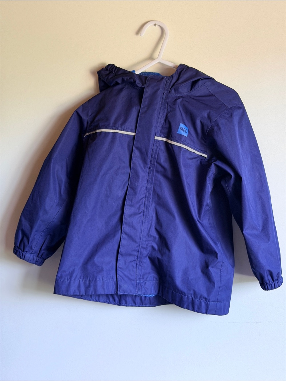 MEC Kids Blue Aquanator Rain Jacket